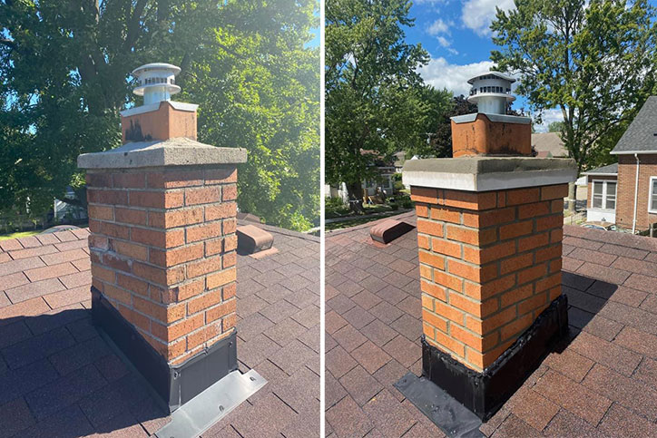 What Causes Chimney Brick Damage? (AKA Brick Spalling)