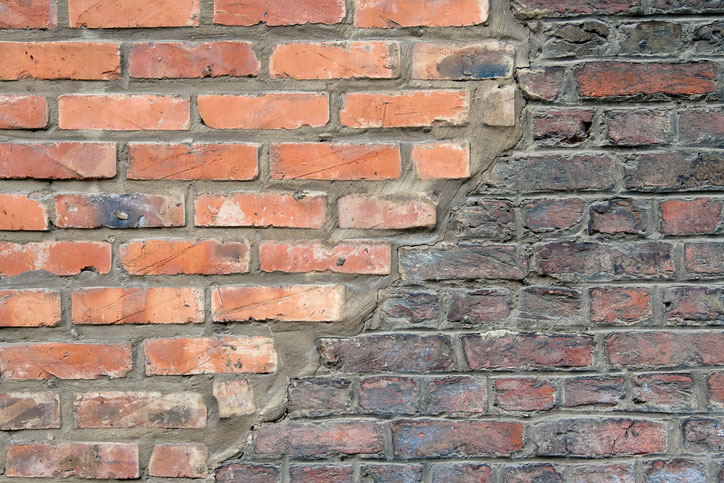 New and Old Brick Blending