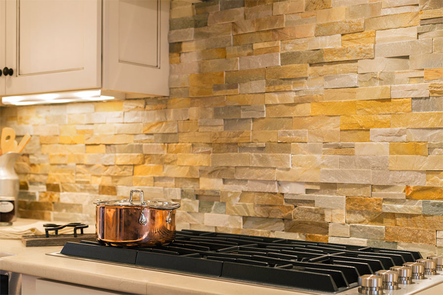 Stone Backsplash