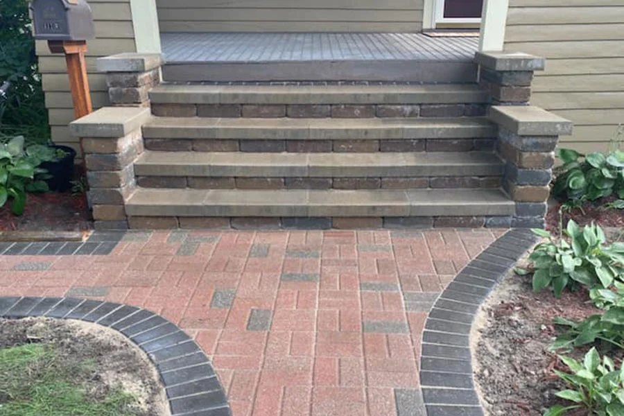brick-paver-walkway-steps Brick Steps and Pavers