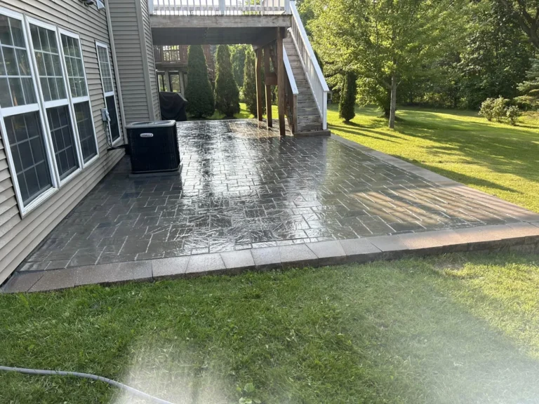 Paver walkway and patio refresh, completed by It's The Brick Guys in Metro Detroit (view 3)
